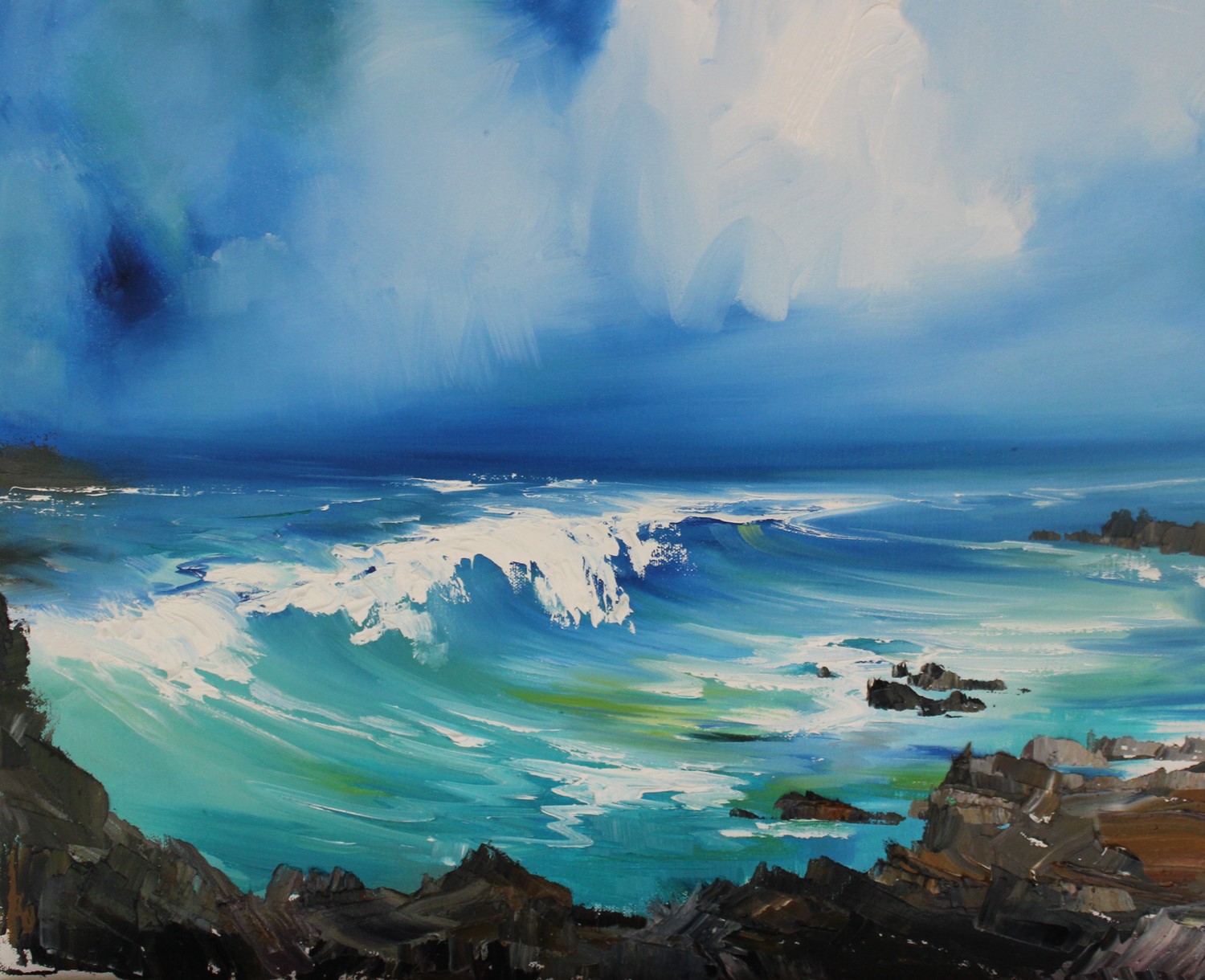 'Making Waves' by artist Rosanne Barr